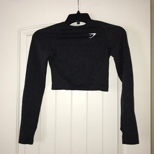 Gym Shark Vital Seamless Long Sleeve Crop Top